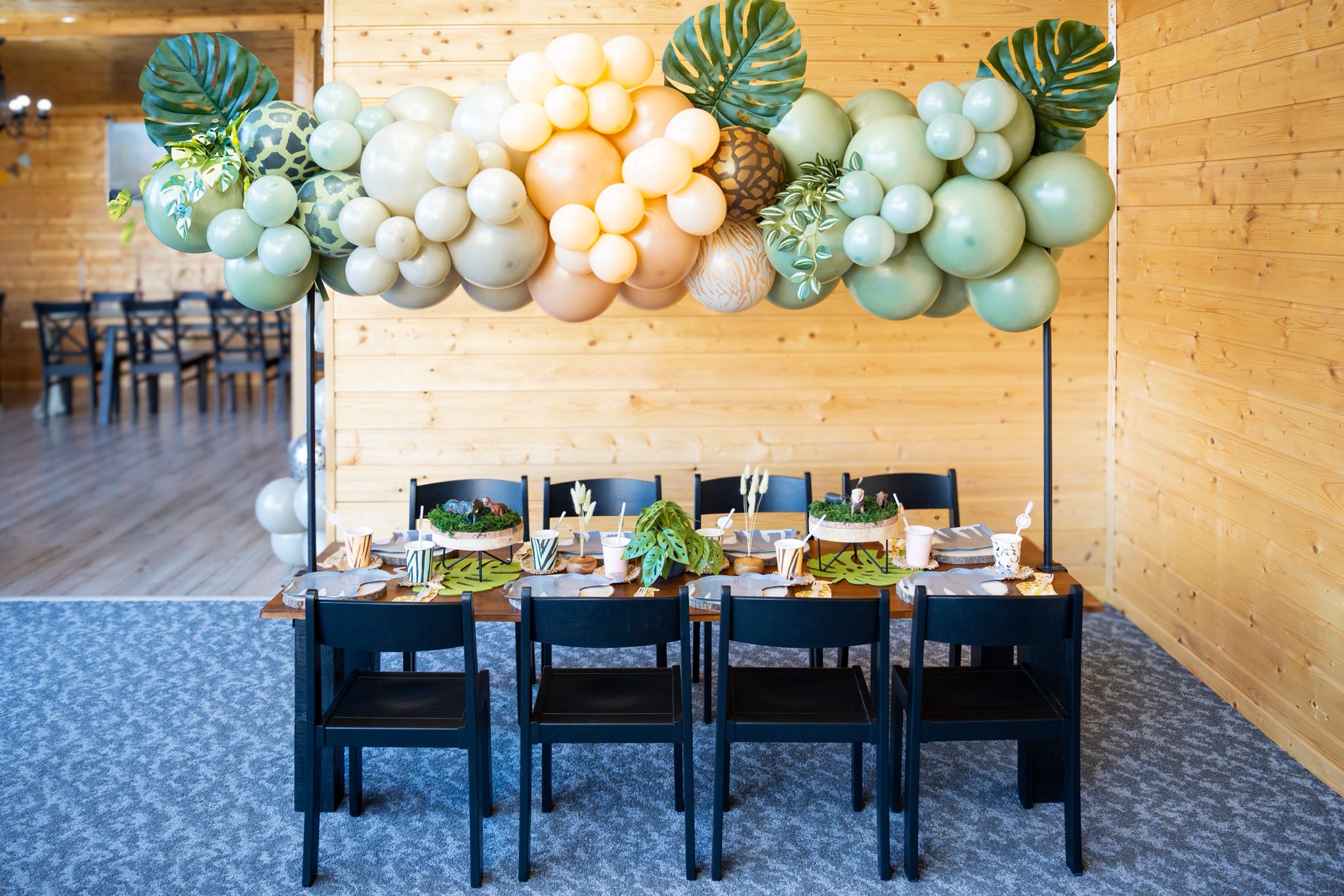 Mini aranjament din baloane 2